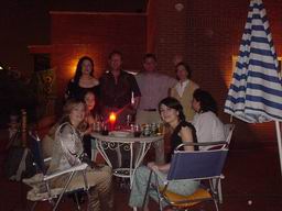 impresión de las primeras fiestas que organicé en mi casa con el gran ático